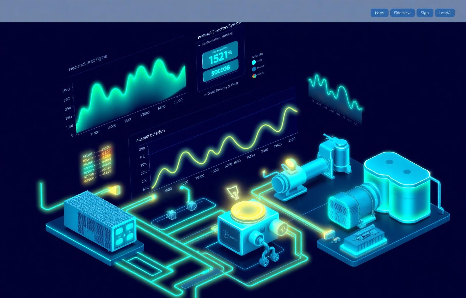 AI-driven energy analytics dashboard