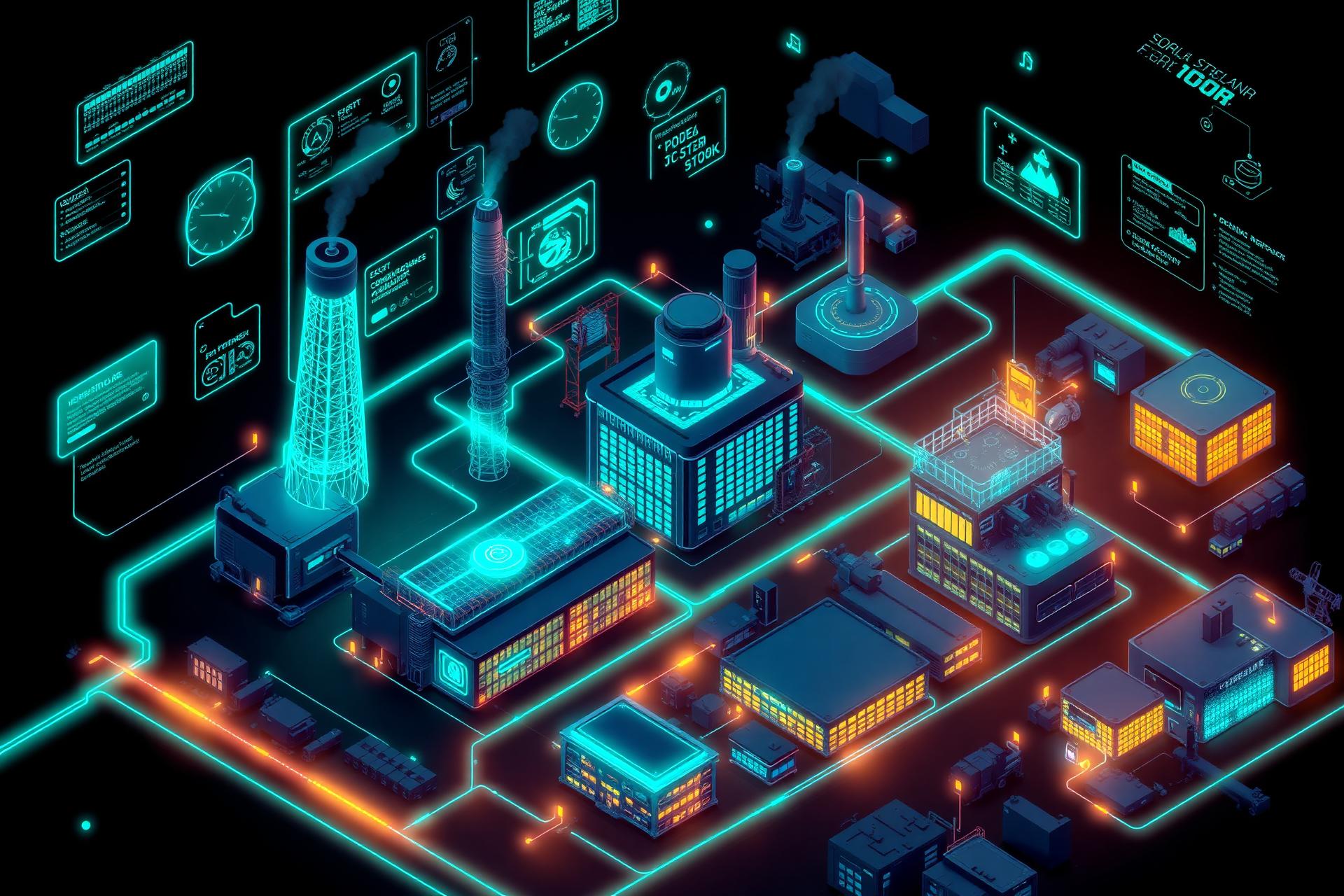 AI energy analytics dashboard visualization